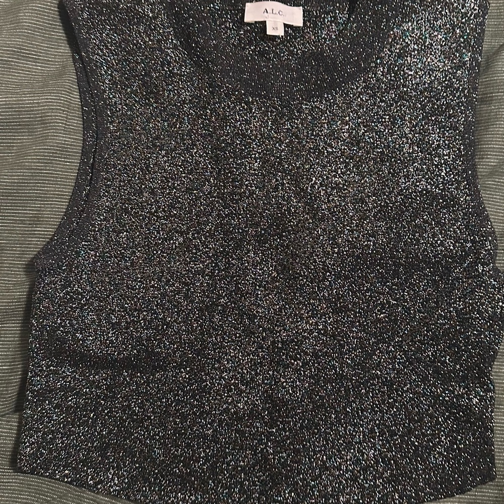 A.L.C. Women's Glitter Tank Top